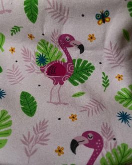 Mr Bumbag Flamingo tessuto